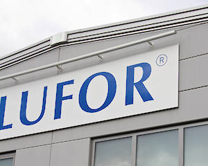 Wandrahmen mit Beleuchtung RONDO 85 LED bei Tag