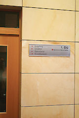 Primus Wegweiser eloxiert silber