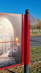 Flex Schelle 600mm, RAL 3006